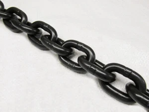 Cadena de eslabón corto grado 80 de 7 mm - 1,5 toneladas de cabestrillo elevador - Imagen 1 de 2