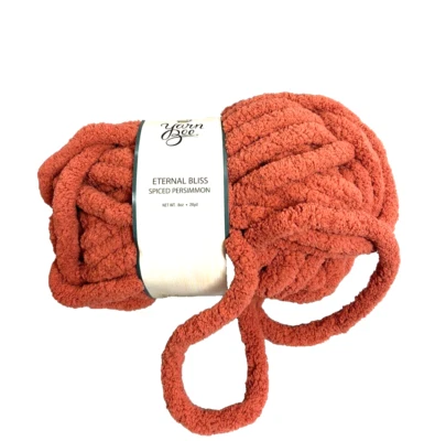 Yarn Bee Eternal Bliss Spiced Persimmon Chunky Yarn 28 Yards Lot# 62114 - Image 1 of 4