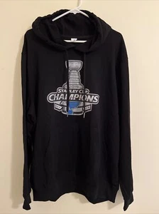 Felpa con cappuccio Tre Campioni Stanley Cup 2019 - St. Louis Blues - XXL - Foto 1 di 3