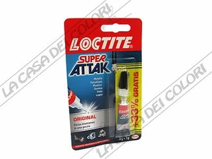 LOCTITE - SUPER ATTAK - 3g + 1g - COLLA ISTANTANEA - Bild 1 von 1