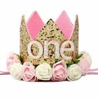 Crown Hat Headband Cake Smash Prop Photo Outfit Baby Boy Girl 1st BirthdayParty