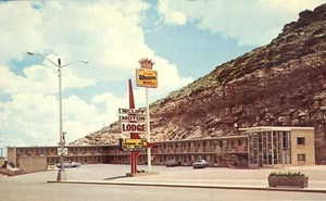 Cliff Motor Lodge West Highway 30 Rawlins Wyoming 1967 Werbepostkarte - Bild 1 von 2