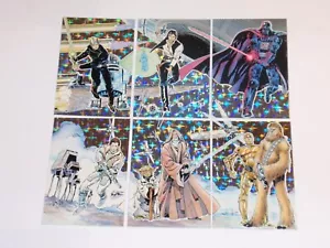 1993 Star Wars GALAXY SERIES 1 STARRY HOLOFOILS INSERT 6 TIN CARD SET SIMONSON - Picture 1 of 15