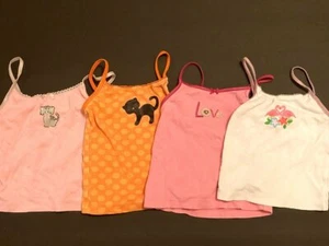 Set of Four GYMBOREE Undershirts/Pajama Tops ~ Sz 3-4 - Picture 1 of 5