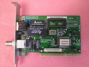 Realtek SN3200CT PCI Network Card with BNC Connector - Picture 1 of 2