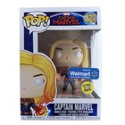 Funko Pop Captain Marvel #432 Walmart Exclusive GITD Figure Bobble-Head