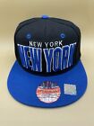 New Hat NewYork Stitch Blue/Black One size Fits All adjustable baseball cap Men