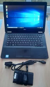 Dell Laptop Latitude E7270 Core i5-6300U 16GB Ram 128GB M.2 SSD Windows 10 PRO - Picture 1 of 11