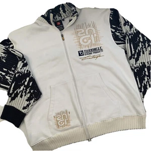 Giacca maglione TwoAngle Streetwear ricamato uomo M full zip di Drogba - Foto 1 di 12