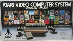 Atari CX-2600 Video Computer System 1980 Box Only - Picture 1 of 8