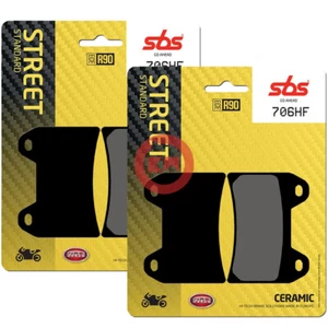 KIT 4 FRONT BRAKE PADS SBS 706HF MOTO GUZZI BREVA 1200 2008-2011 - Picture 1 of 5