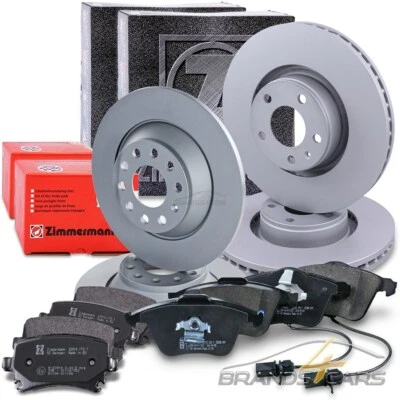 Zimmermann brake discs + pads front + rear for Audi A6 4F C6 year 04-11 - Image 1 of 4