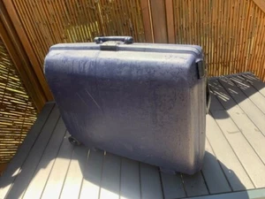 Hartschalenkoffer, Samsonite, ETUI sehr gepflegt, blau, Zahlenschloss - Bild 1 von 2