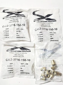 40 tuercas de remache Sherex Sujetación Soluciones Gruñidas cal2-3716-150-10, 3/8-16 x 150 - Imagen 1 de 4