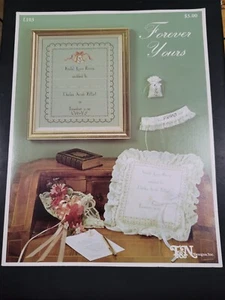 FOREVER YOURS WEDDING SAMPLER BOLSA DE ARROZ PUNTADA DE CRUZ ENVÍO GRATUITO - Imagen 1 de 2