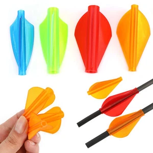 1.75'' Archery One-Piece Arrow Feather 4-7.6mm DIY Arrow Shaft Shooting Practice - Picture 1 of 23