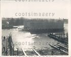 1930 Huge Floating Drydock Launch Wilmington DE Press Photo