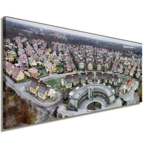 Leipzig Leinwandbild AK Art Bilder Mehrfarbig Wandbild Kunstdruck Panorama XXL - Bild 1 von 2