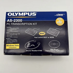 Olympus AS-2300 PC Transkription Kit Fußschalter RS27 - NEU Open Box - Bild 1 von 6