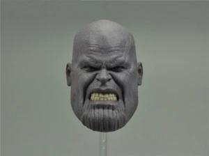 Hottoys HT MMS529 scala 1/6 Avengers: Endgame Thanos Sculpta testa arrabbiata - Foto 1 di 5
