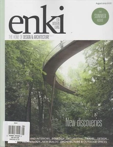 ENKI MAGAZINE THE HOME OF DESIGN & ARCHITECTURE AUG 2019. - Imagen 1 de 1