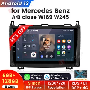 Android 13 8 núcleos 6+128G coche GPS navegación radio estéreo 4G para Benz W245 Viano y Vito - Imagen 1 de 22