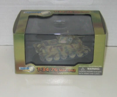 Dragon Armor 1/72 60218 T-34/76 Mod. 1942 German Captured Kursk 1943 - Image 1 of 4