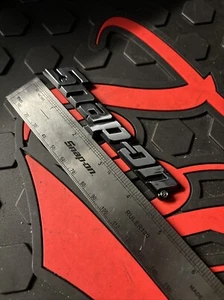 Caja de herramientas a presión cofre cabina enrollable insignia cromada logotipo emblema calcomanía adhesiva - Imagen 1 de 3