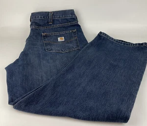 Carhartt Jeans 40x30 Relaxed Fit Medium Wash Jeans - Picture 1 of 8