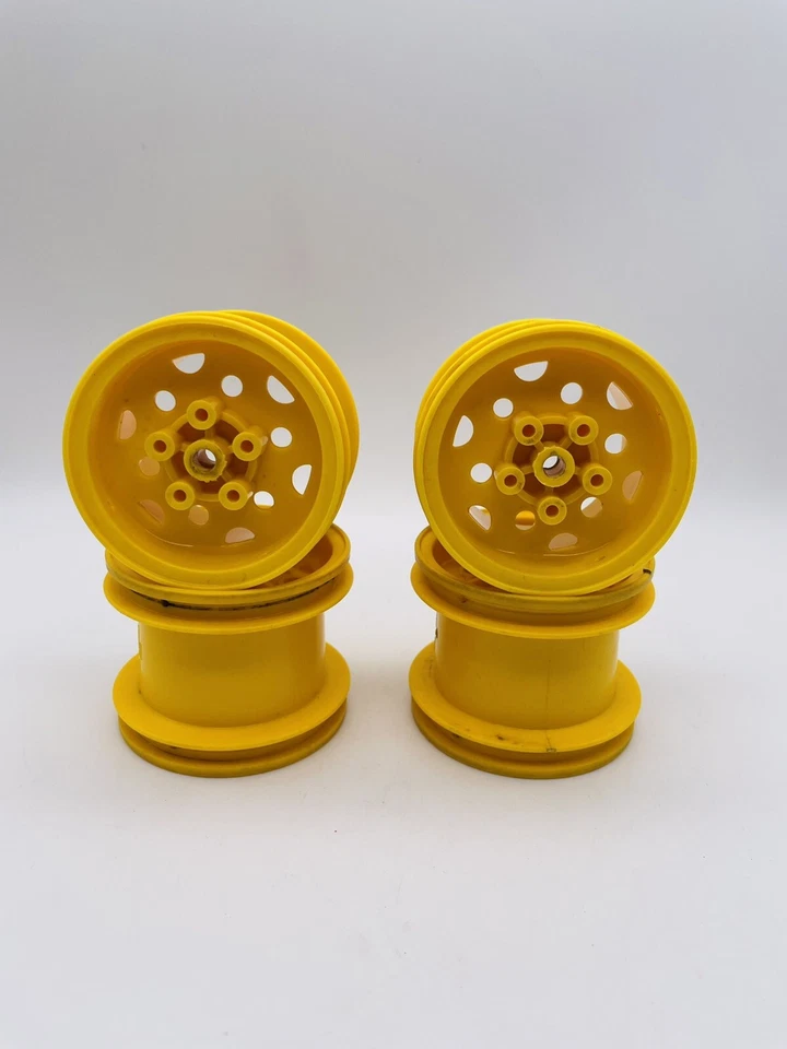 Tamiya Blackfoot Ford Ranger F-150 F150 Hard Body Rims 4 Piece - Image 1 of 4