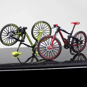 Diecast Alloy Bicycle Model Road Bike Model Racing Bike Toy Mountain Bike Toy - Picture 1 of 19