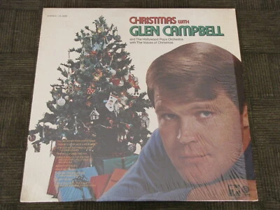 Christmas With GLEN CAMPBELL  -  Capitol SL-6699 Stereo VG+ / VG+ Vinyl LP Foto 1 de 2