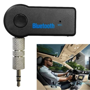 Wireless Bluetooth Receiver 3.5mm AUX Audio Stereo Music Home Car Adapter Kit - Picture 1 of 5