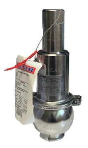 LESER 4834.7712 Typ 483 Sicherheits-Überdruckventil 1,5" x 2" NPS 316L/SS 40psig NSNP - Bild 1 von 6