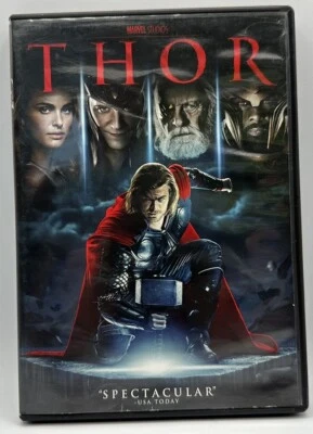 Thor DVD Widescreen Chris Hemsworth Natali Portman Tom Hiddleson Colm Feore 2011 - Image 1 of 3