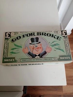 Go For Broke Vic-Toy Selchow &Righter 1965 Board Game. - Image 1 of 3