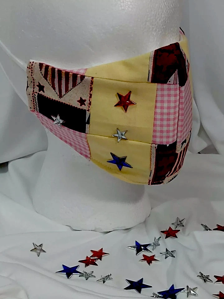 black reusable cotton face mask mouth washable - Image 1 of 2