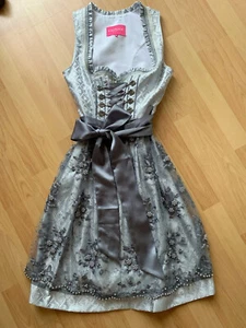 Dirndl von Krüger eisblau/grau,Tracht,Volksfest,Oktoberfest, Kirmes, - Bild 1 von 4