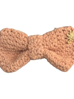Handmade Crocheted Bow Tie  - Image 1 of 2