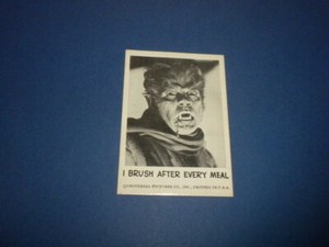 SPOOK STORIES card #2 Leaf 1961