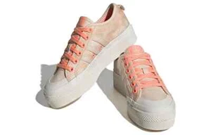 Adidas Originals Women's Bliss Orange NIZZA Platform HQ1968 - Picture 1 of 4