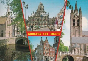 Postal antigua - Groeten uit Delft - Imagen 1 de 1