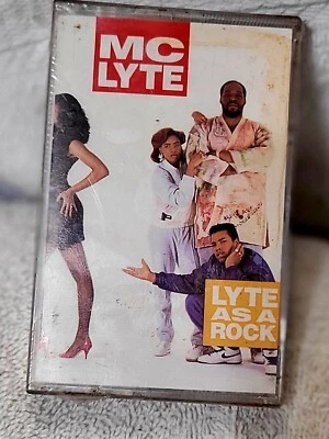 MC Lyte  Lyte As A Rock Cassette Tape 1989 Brand New Sealed  - Image 1 of 4