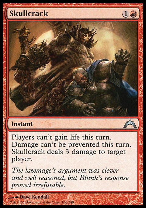 SKULLCRACK NM Gatecrash mtg Red - Instant Unc - Image 1 of 1