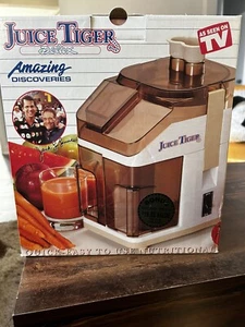 Vintage SEALED NEW Juice Tiger Deluxe Jack LaLanne Power Juicer Made in France - Picture 1 of 5