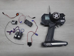 Kyosho Radio Gear KT-14 Sender Empfänger 2 x Servo Batteriekoffer ausfallsicher - Bild 1 von 7