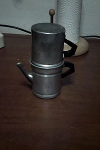 ilsa 2 tz aluminum Neapolitan coffee maker with dent defects laws - Picture 1 of 11