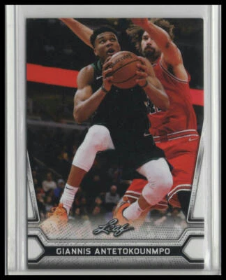 2021 Leaf Multi Sport Giannis Antetokounmpo #04 - Image 1 of 2