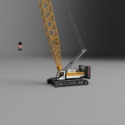 3d printed LIEBHERR crawler crane LR 1250 1:50 - Image 1 of 4