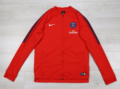 NIKE PSG PARIS SAINT-GERMAIN Boys Red Sweatshirt ! YOUTH 158-170 cm 13-15 Y Cover